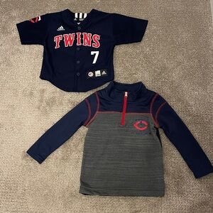 Minnesota Twins Toddler Jersey and Shirt Size 2
